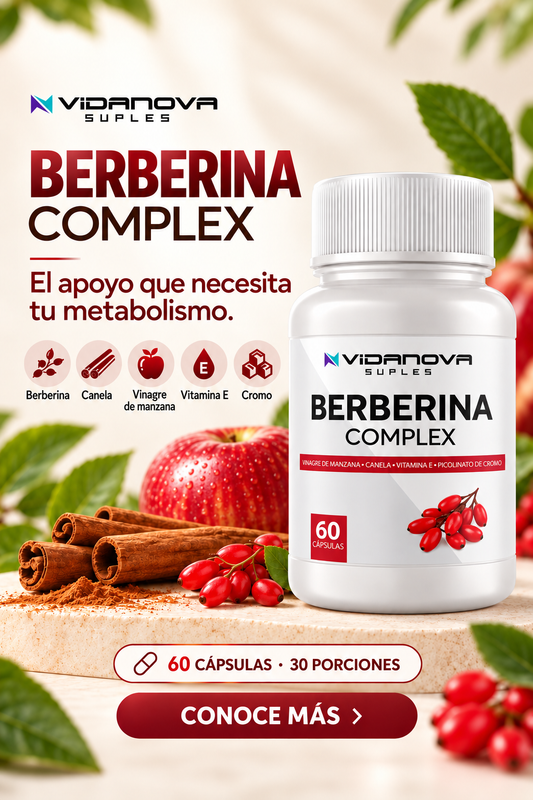 Berberina: El apoyo que tu mebatolismo necesita.